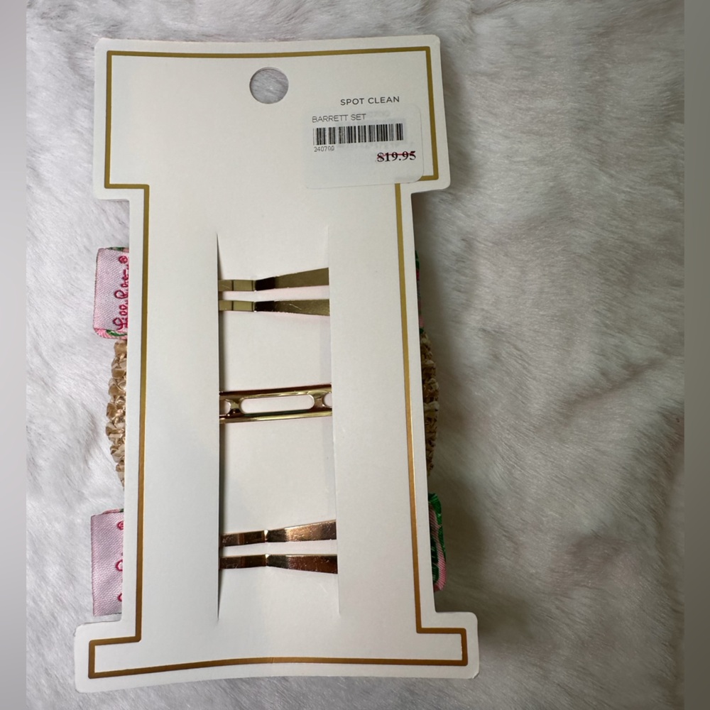 NWT Lilly Pulitzer Barrette Set - Picture 5 of 5